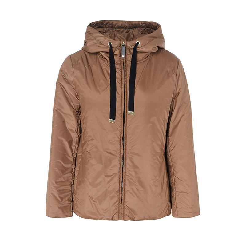 Max Mara Green Water-Repellent Hooded Jacket 29486024600 051