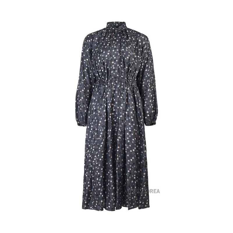 Max Mara Women's Aksé Silk Long Dress Black