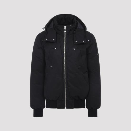 Moose Knuckles Original Velastic Neoshere Bomber Jacket W M35MB000S305 BLACK DOM
