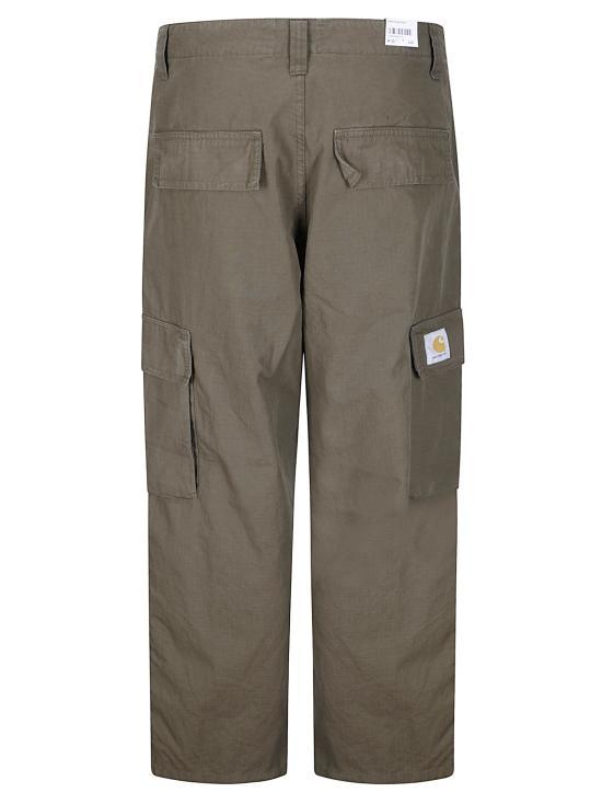 CARHARTT WIP Dark Beech Garment Dyed Straight Pants Men