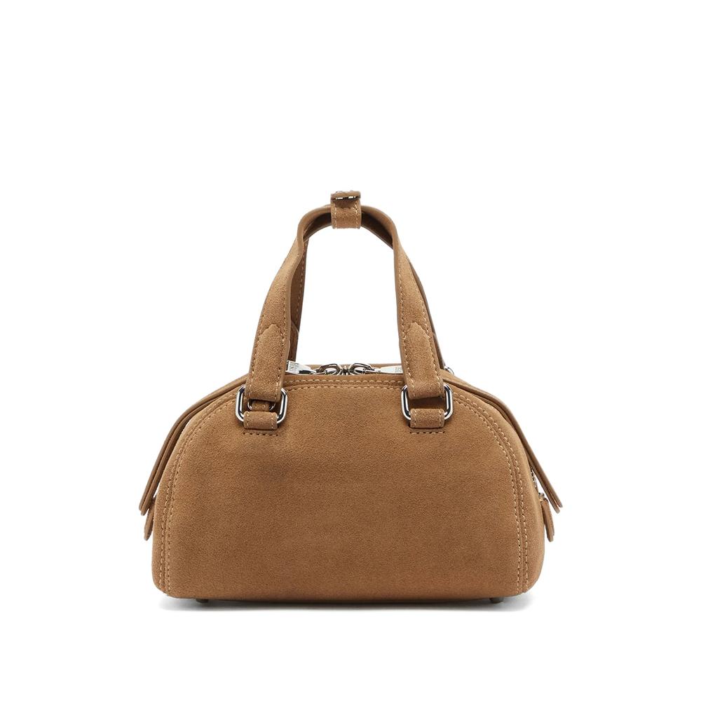 DIESEL Black Leather Tote Shoulder Bag