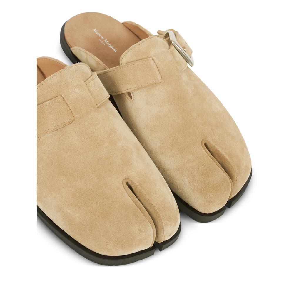 Maison Margiela Leather Mules Slippers for Men