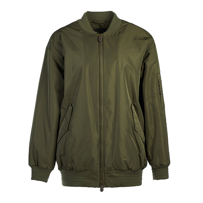 Loro Piana Women's Silk Bomber Jacket FAM8918 50OM