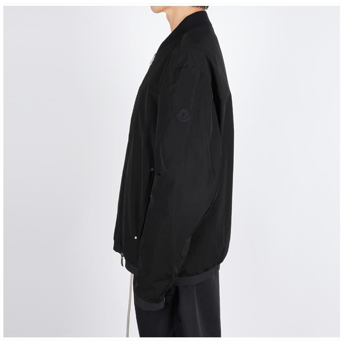 Moncler Logo Patch Trilorod Jacket 1A00171 549P3 999 TRELOD
