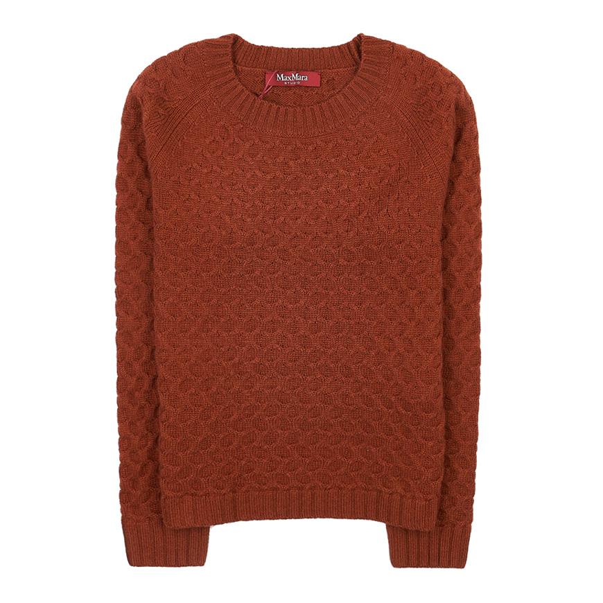 Max Mara Clava Wool Crewneck Sweater for Women