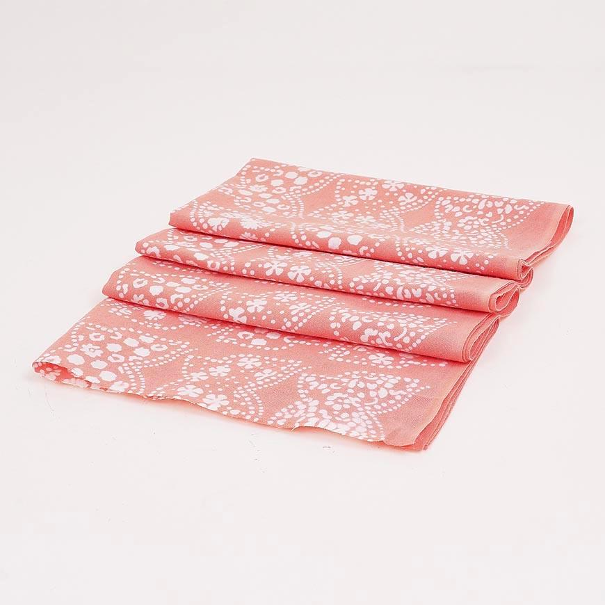 NEEDLES Unisex Pattern Bandana Scarf QV045B PINK