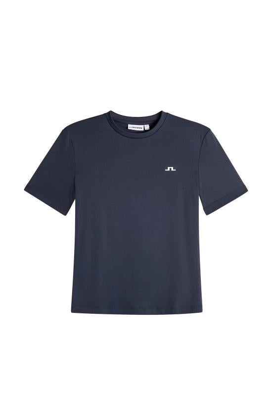 J LINDEBERG Short Sleeve T-Shirt JL Navy Women’s RWJT148296855
