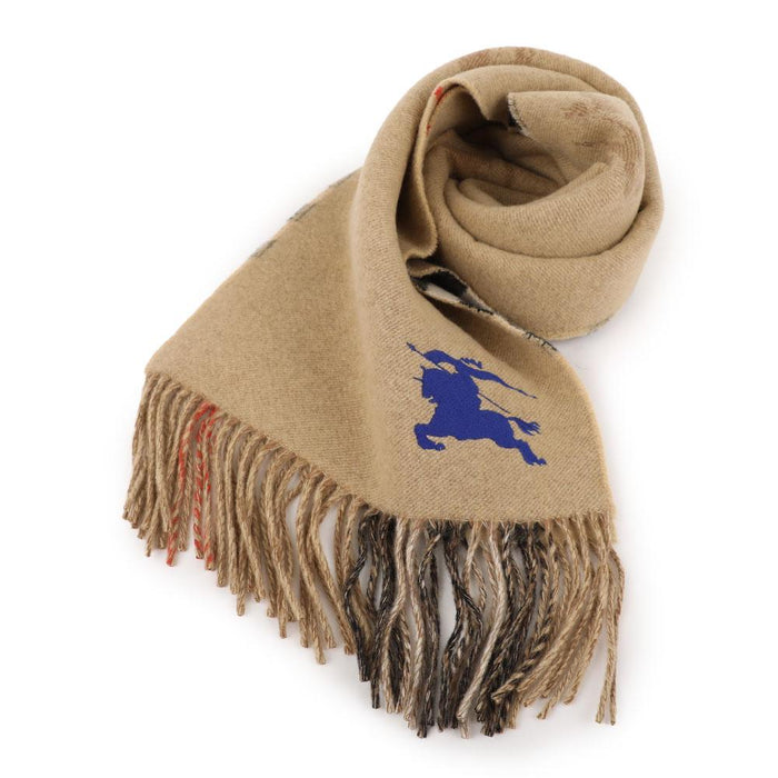 BURBERRY Reversible Night Check Cashmere Scarf 8116309
