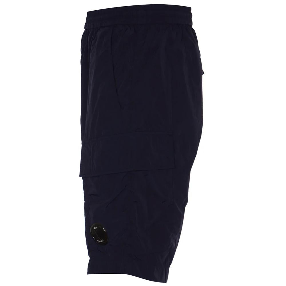 CP Company Lens Bermuda Cargo Shorts 24SS Black