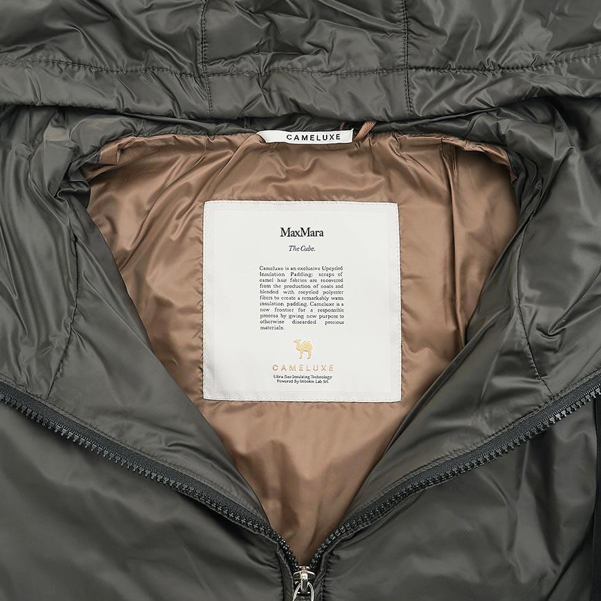 Max Mara Green Water-Repellent Puffer Jacket