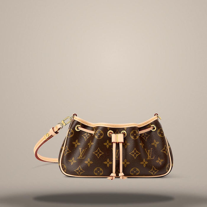 Louis Vuitton Nano Frivole Monogram Coated Canvas Crossbody Bag