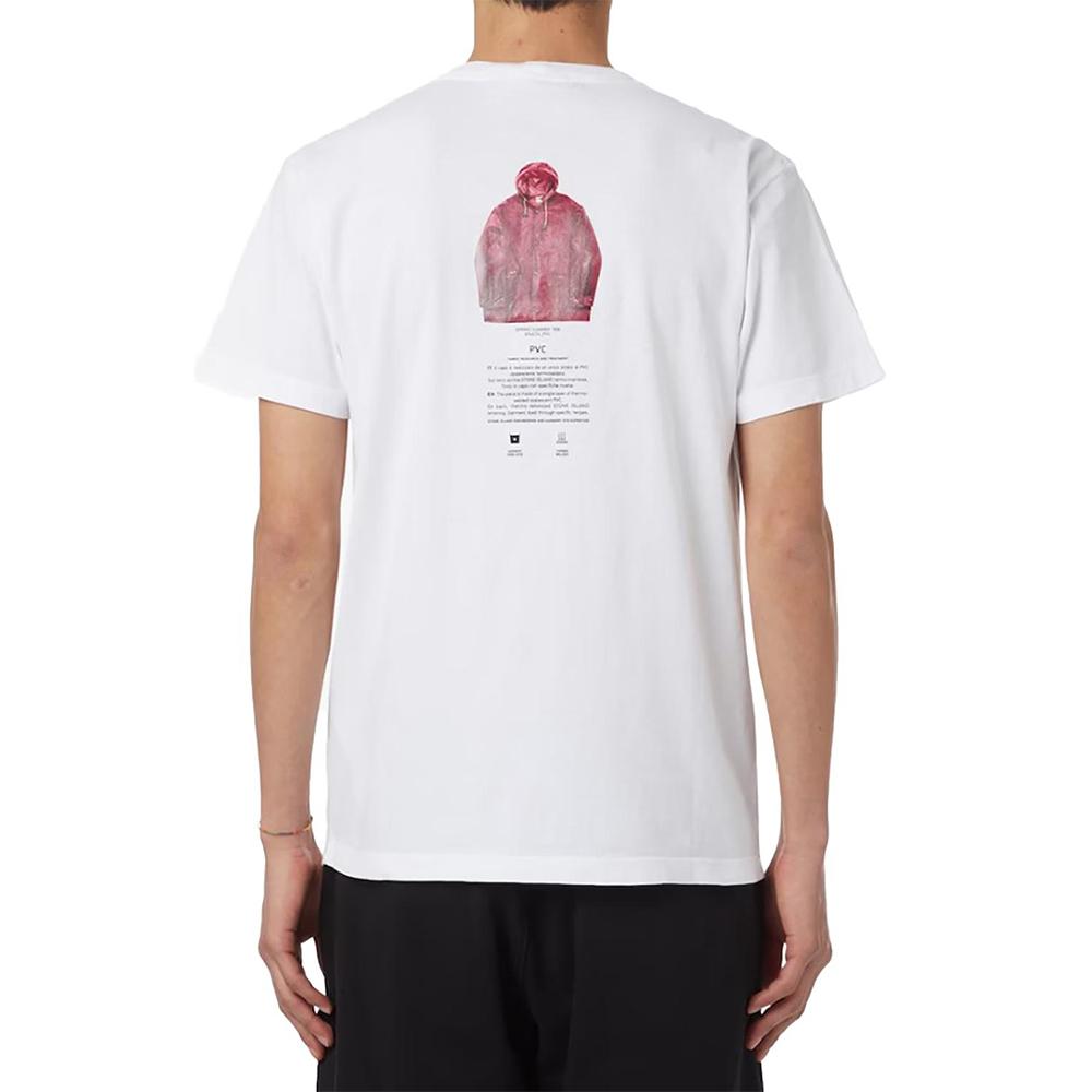 STONE ISLAND Archivio Project Logo Print Short Sleeve T-Shirt White