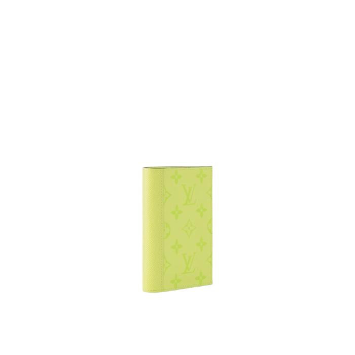 Louis Vuitton Monogram Leather Passport Cover Wallet M14115