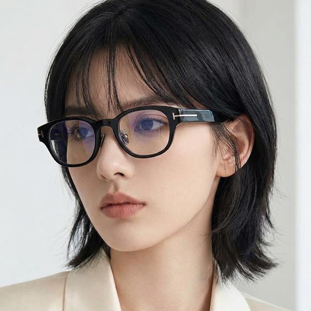 TOM FORD Blue Light Blocking Wellington Eyeglass Frames Asian Fit