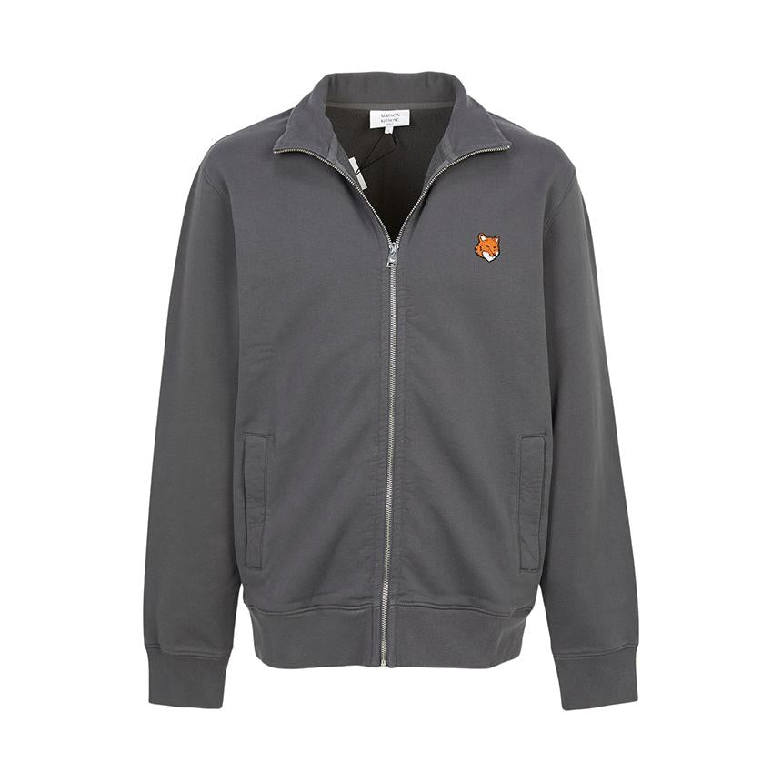 Maison Kitsune Fox Head Men’s Zip-Up Cardigan PM02134 KM0340 P180