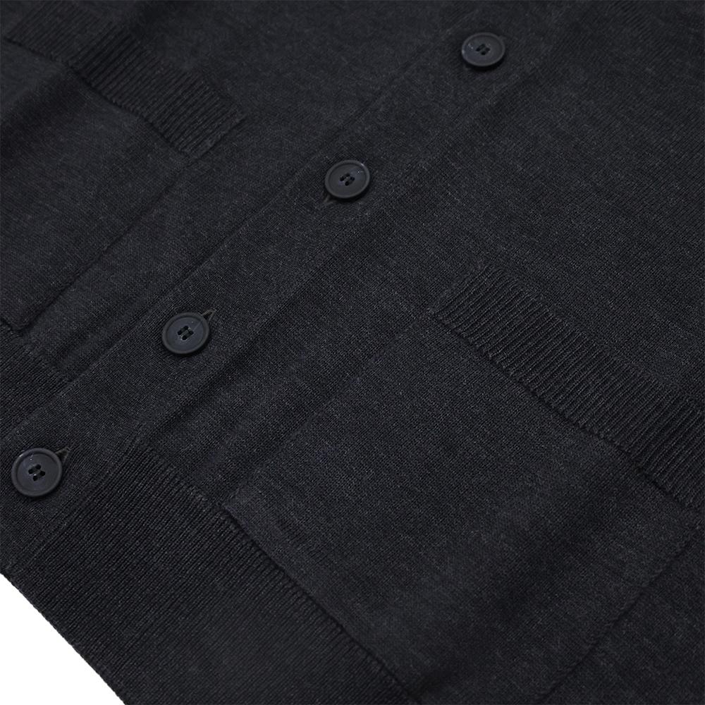 Maison Kitsune Double Fox Logo Wool Cardigan for Men
