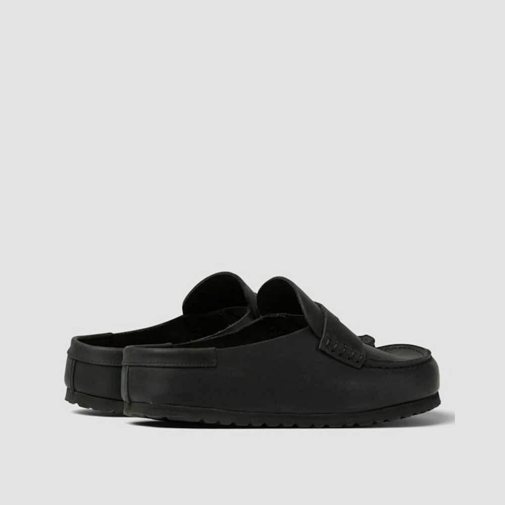 Birkenstock Naples Wrapped Slide Sandals Women Black Slippers
