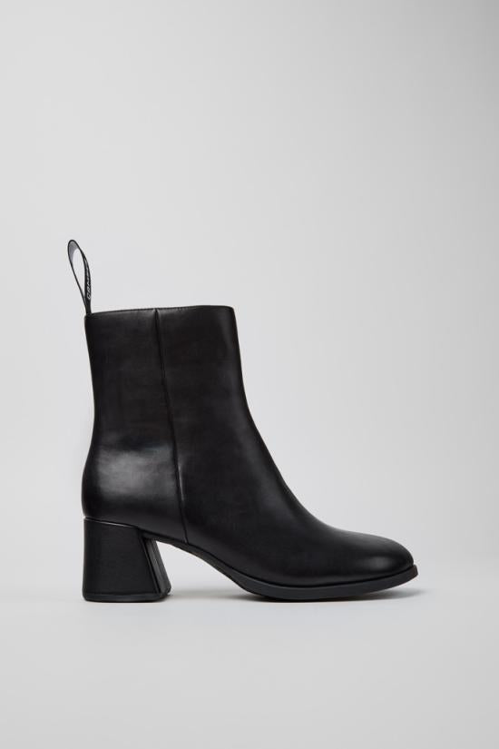 Camper Cora Ankle Boots Women’s Black Leather K400798 001 DOM