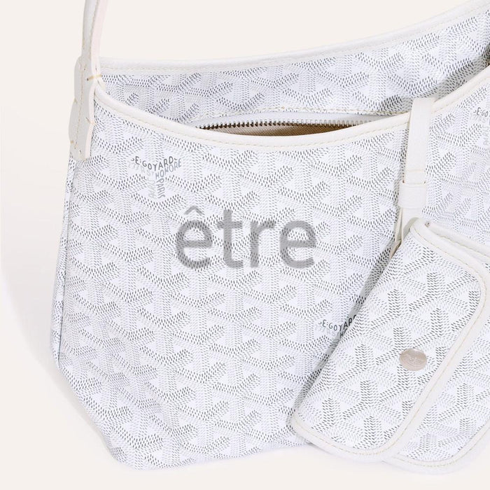 Aimé Leon Dore White Mini Hobo Tote Bag BOHEME MINTY50 CL50