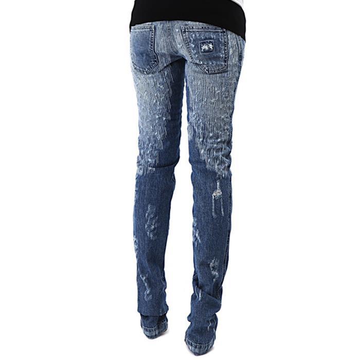 Dolce&Gabbana Hidden Patch Straight Leg Denim Jeans Black