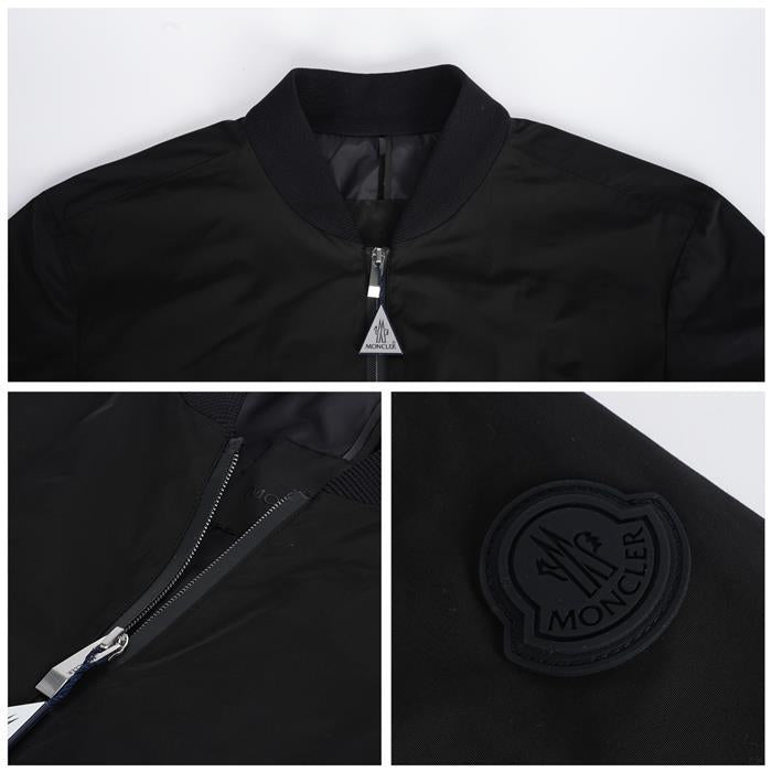 Moncler Logo Patch Trilorod Jacket 1A00171 549P3 999 TRELOD