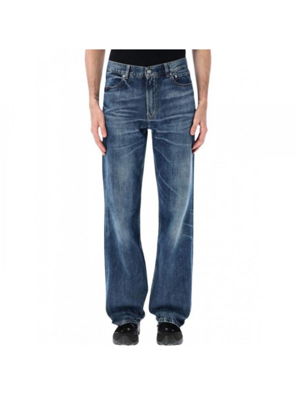 OUR LEGACY Vienna Blue Wash Carlson Cut Denim Pants M2265 CV