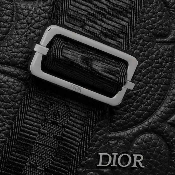 DIOR Rider Sling Bag Crossbody Black Leather Men’s