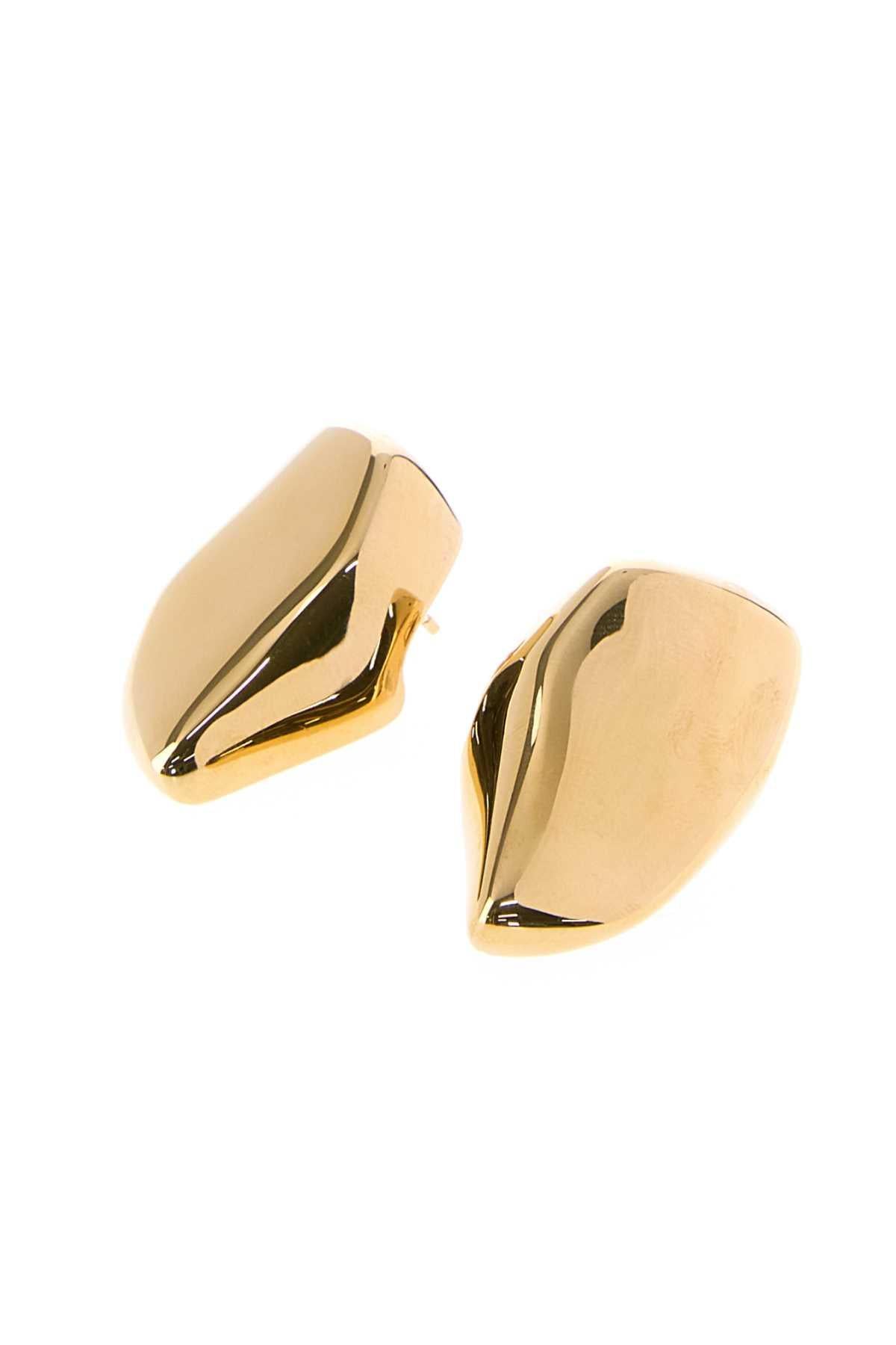 Bottega Veneta Silver-Tone Hoop Earrings