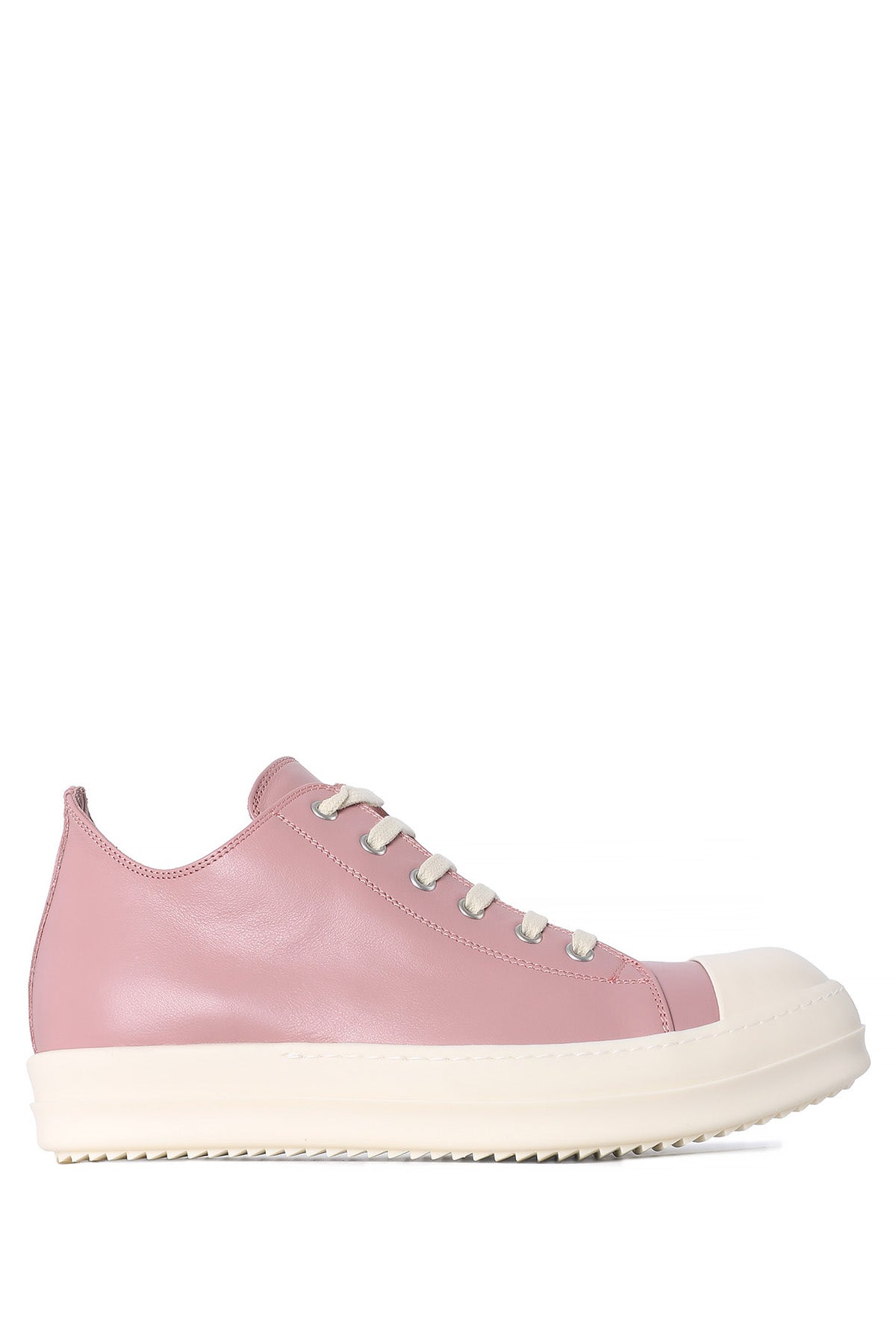 Rick Owens Dusty Pink Milk Low-Top Sneakers RU01D3891 LCO 6311