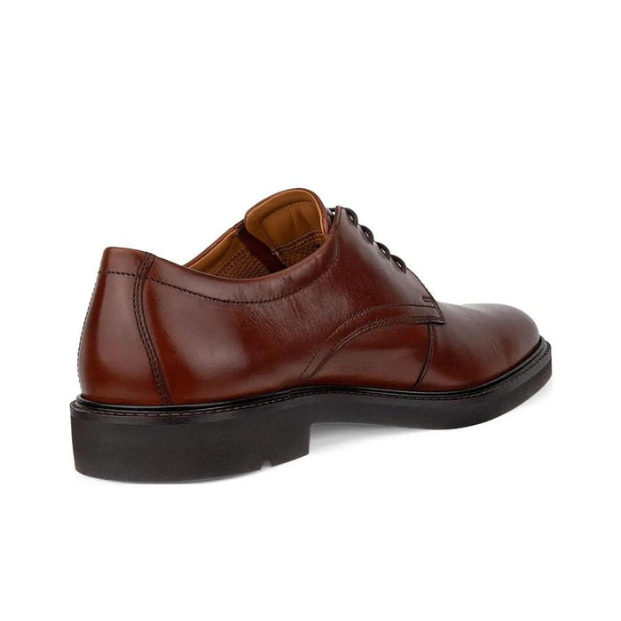 ecco Brown Leather Oxford Dress Shoes for Men