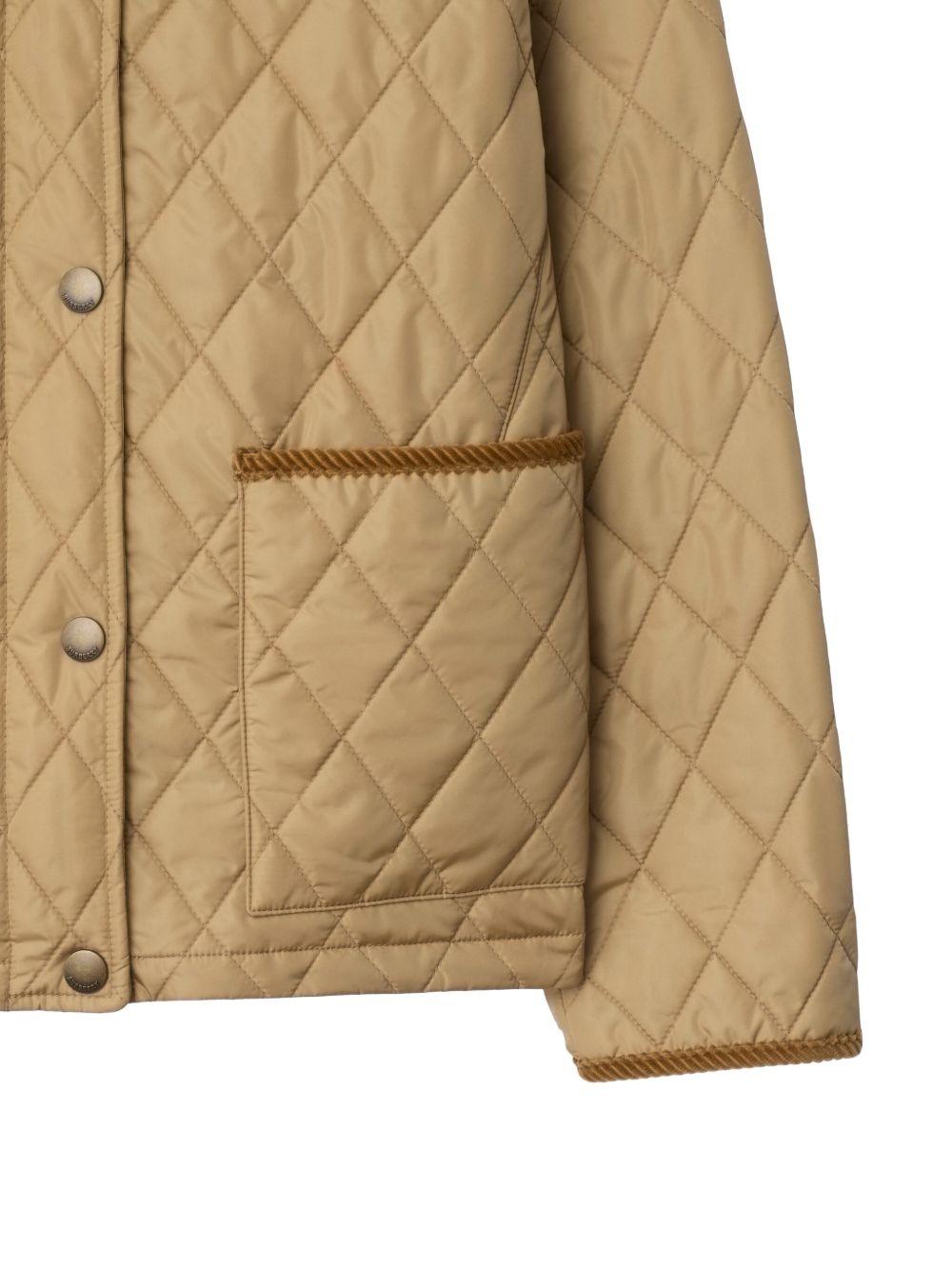 BURBERRY Black Down Puffer Jacket Women