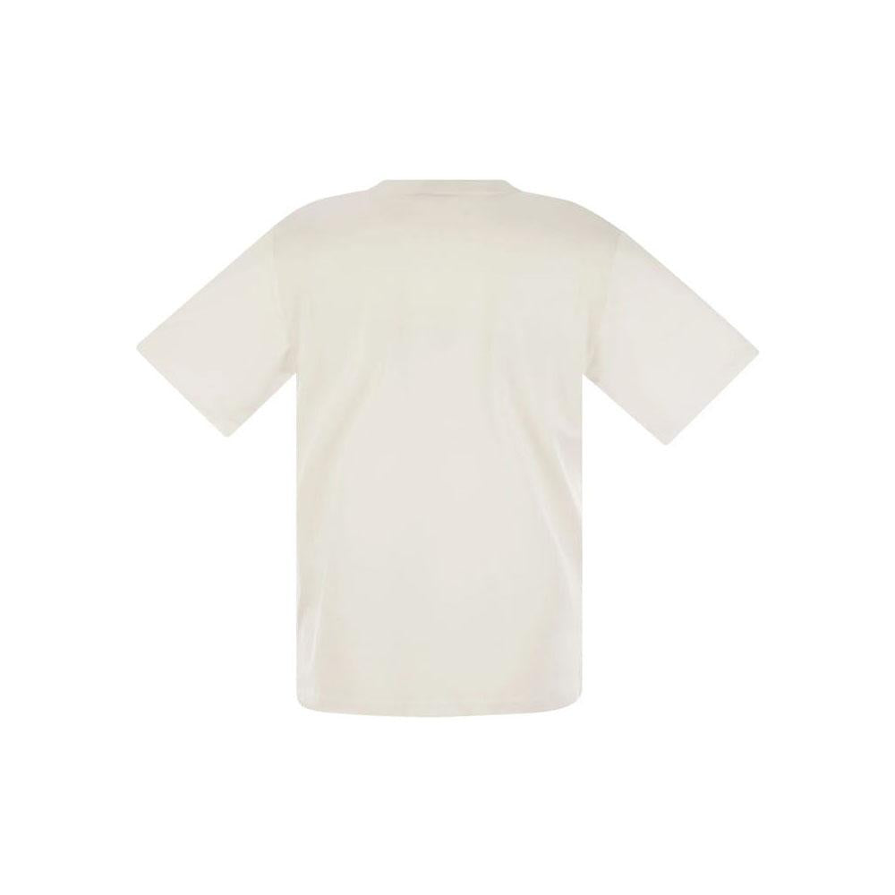 Max Mara White Logo T-Shirt 2515971031 001