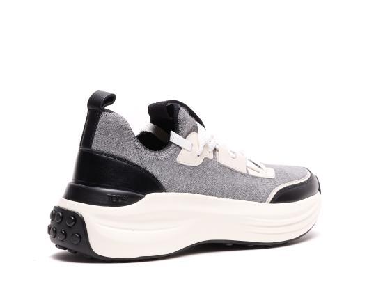 Tods Leather Low-Top Sneakers Beige Women’s