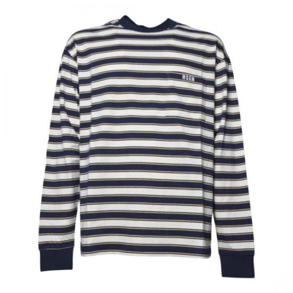MSGM Stripe Pocket Sweatshirt