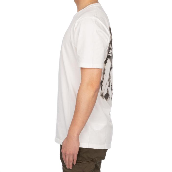 CP Company Logo Print Short Sleeve T-Shirt Men White Cotton