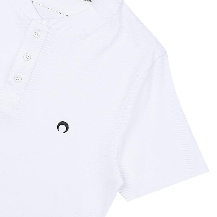 Marine Serre Moon Logo Short Sleeve T-Shirt for Men