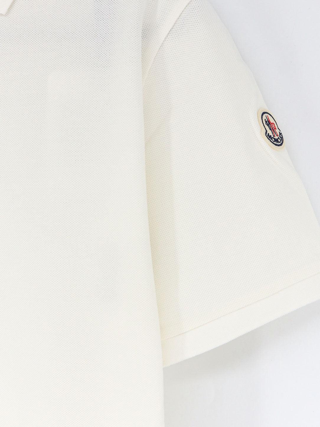Moncler Short Sleeve Polo Shirt Men’s Cotton Navy
