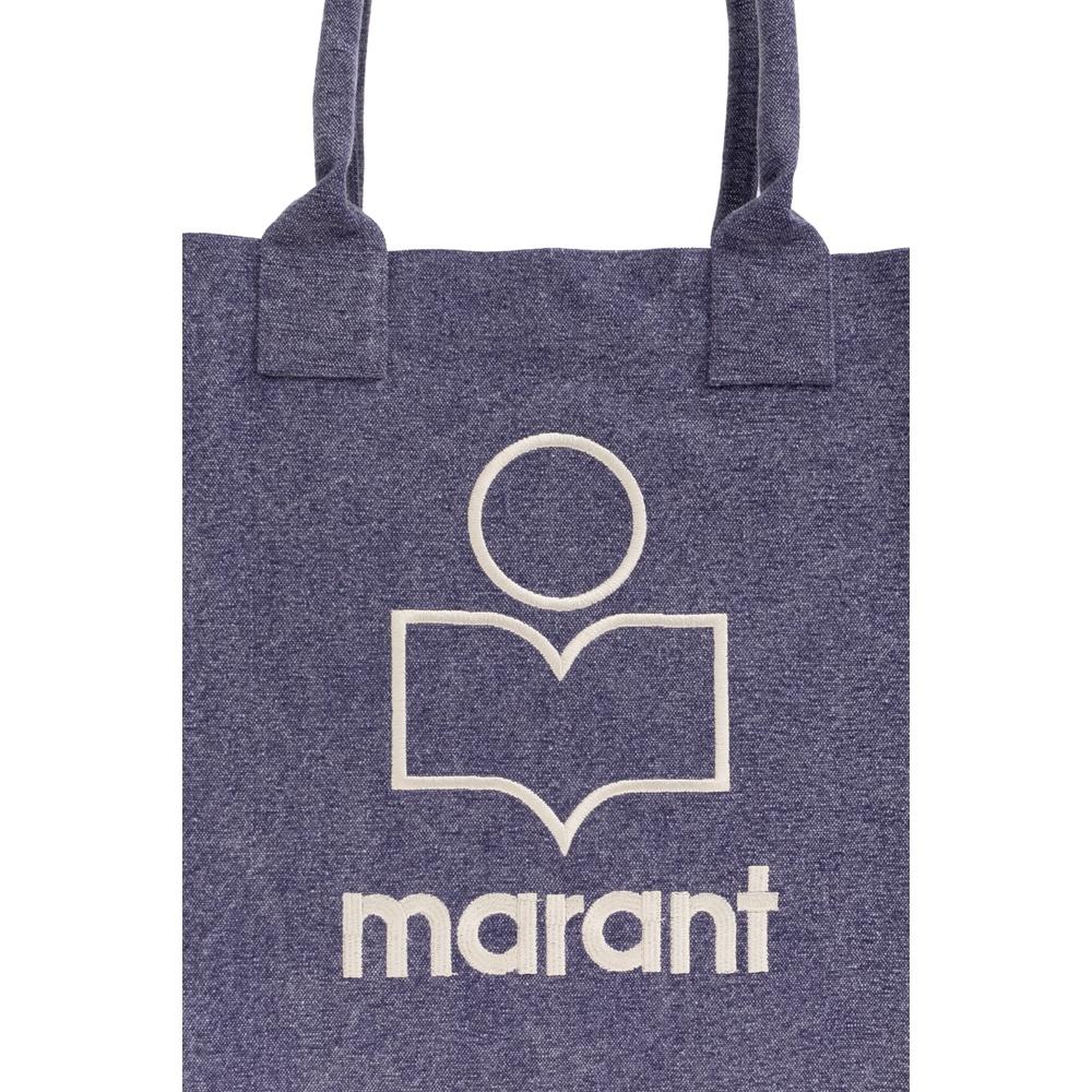 Isabel Marant Yenky Small Tote Bag Cream Canvas Tote