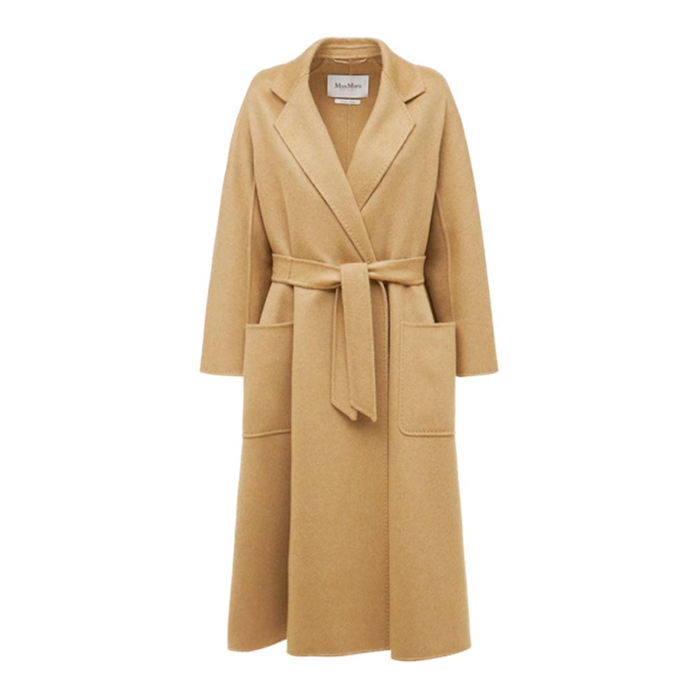 Max Mara Labbro Cashmere Coat Beige
