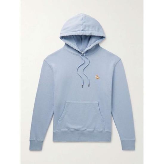 Maison Kitsune Chillax Fox Patch Regular Fit Hoodie LM00706 KM0001 P419