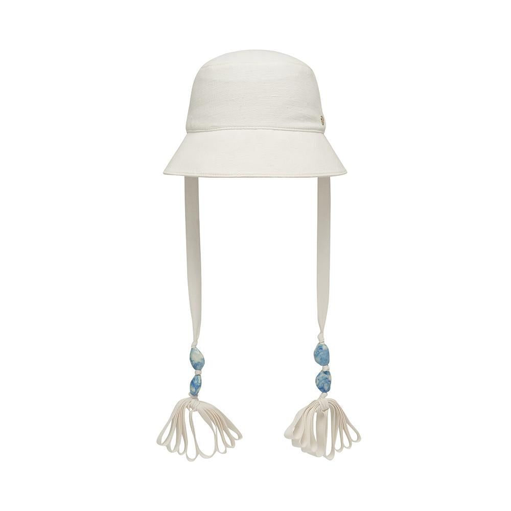 HELEN KAMINSKI Vivent White Women’s Bucket Hat HAT51835 WH