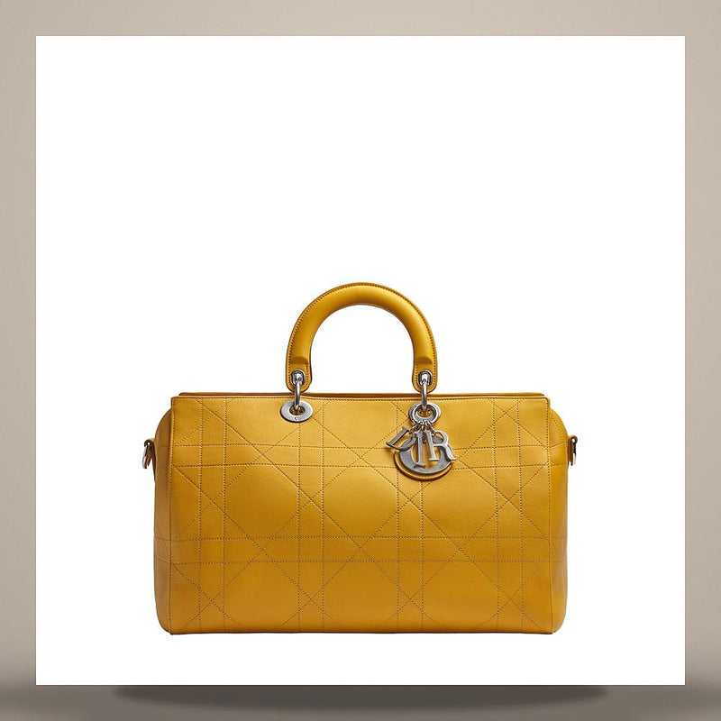 DIOR Granville Bag Large John Chantilly Cannage Calfskin Crossb 1MDDU159DOQ H228