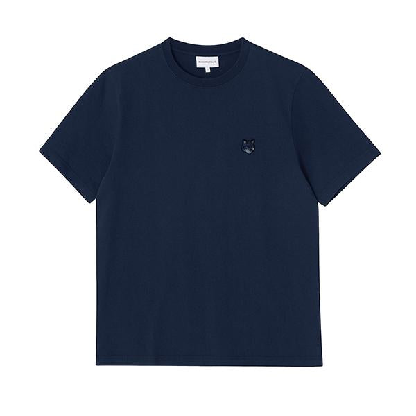 Maison Kitsune Bold Fox Head Patch Short Sleeve T-Shirt Men P476