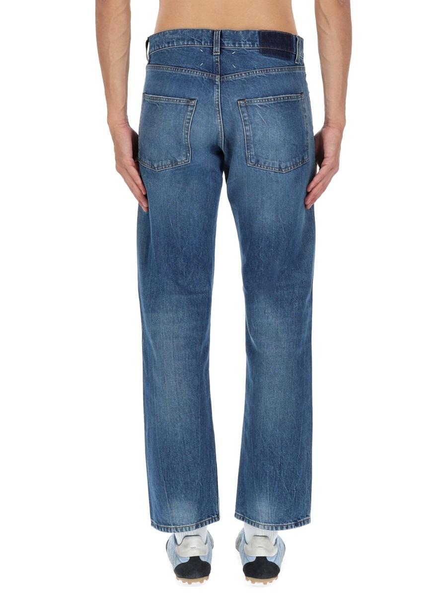Maison Margiela Blue Denim Jeans Men