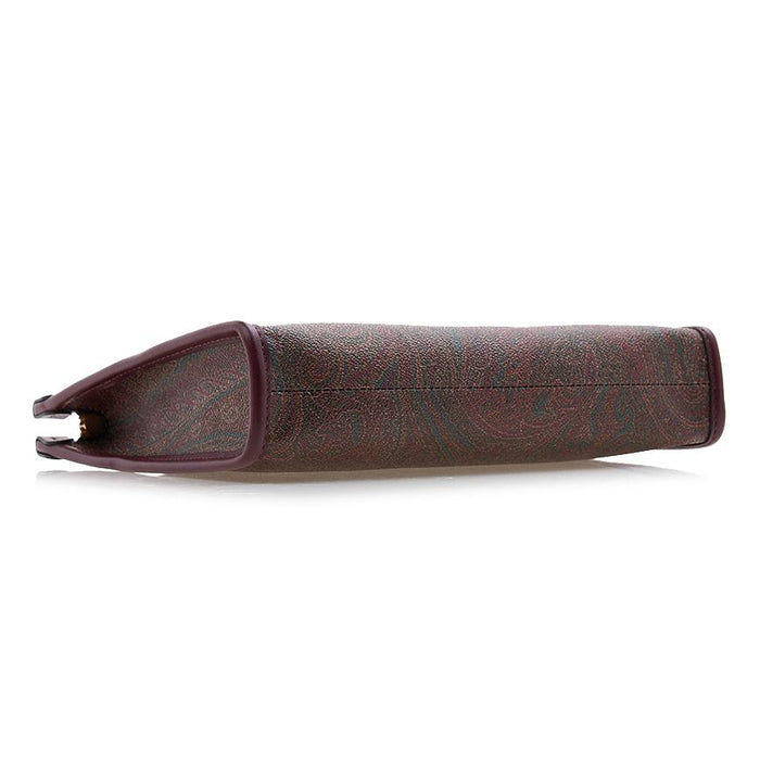 Etro Paisley Leather Women’s Clutch Bag