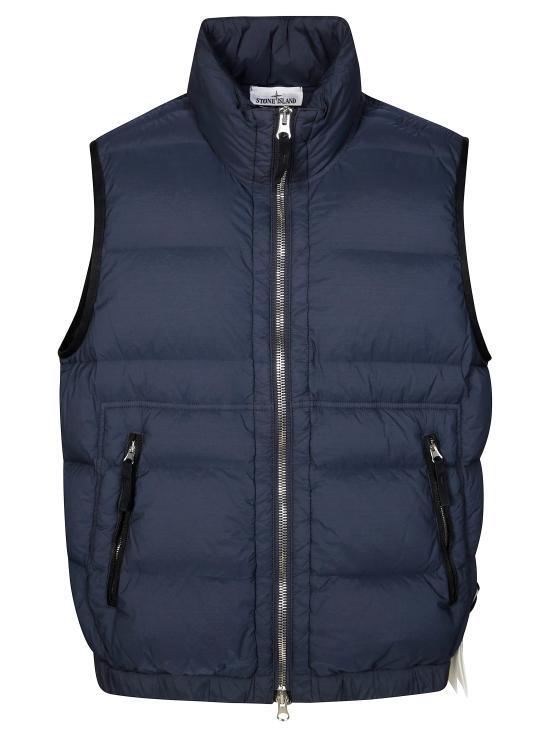 STONE ISLAND Seamless Nylon DownTC Vest Feather Tunnel Anti-Dr K2S15 S0028 V0020