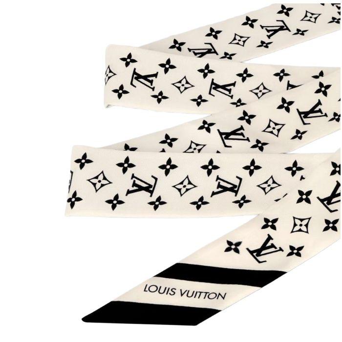 Louis Vuitton Monogram Silhouette BB Bandou Scarf