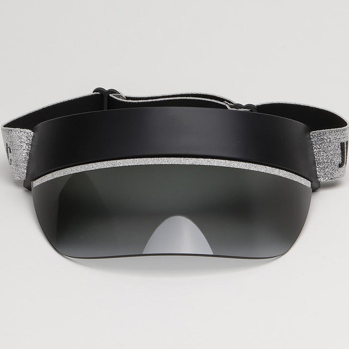 Jimmy Choo Black Silver-Pearl Visor Sun Cap Sunglasses Golf Hiking