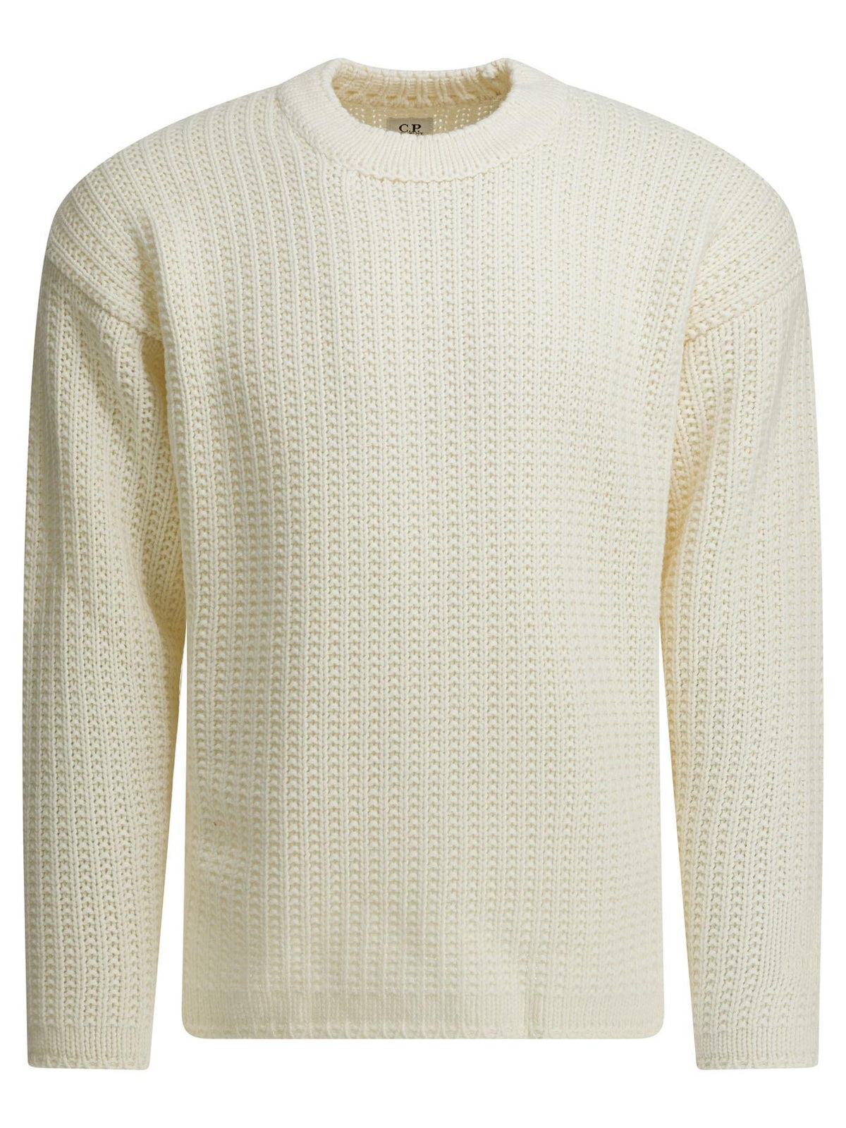 CP Company Cotton Blend Crewneck Knit Sweater for Men