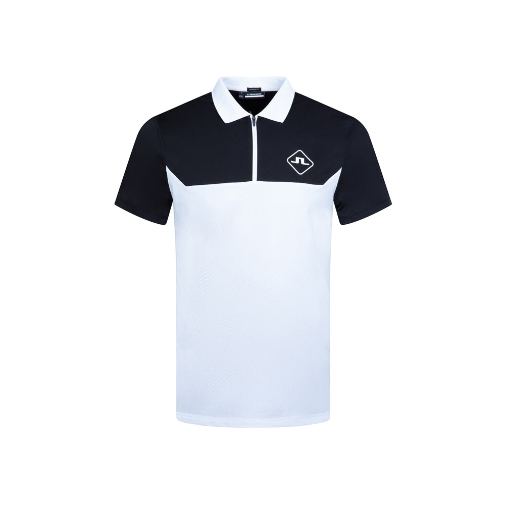 J LINDEBERG Alvin Regular Fit Polo T-Shirt White Men’s